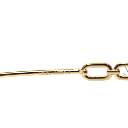 Louis Vuitton Metal My LV Chain Round Sunglasses Z2475U Gold 5 of 8