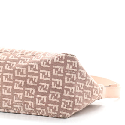 Fendi Zucchino Vitello Small Shoulder Bag Cipria Teint Cipria 9 of 11