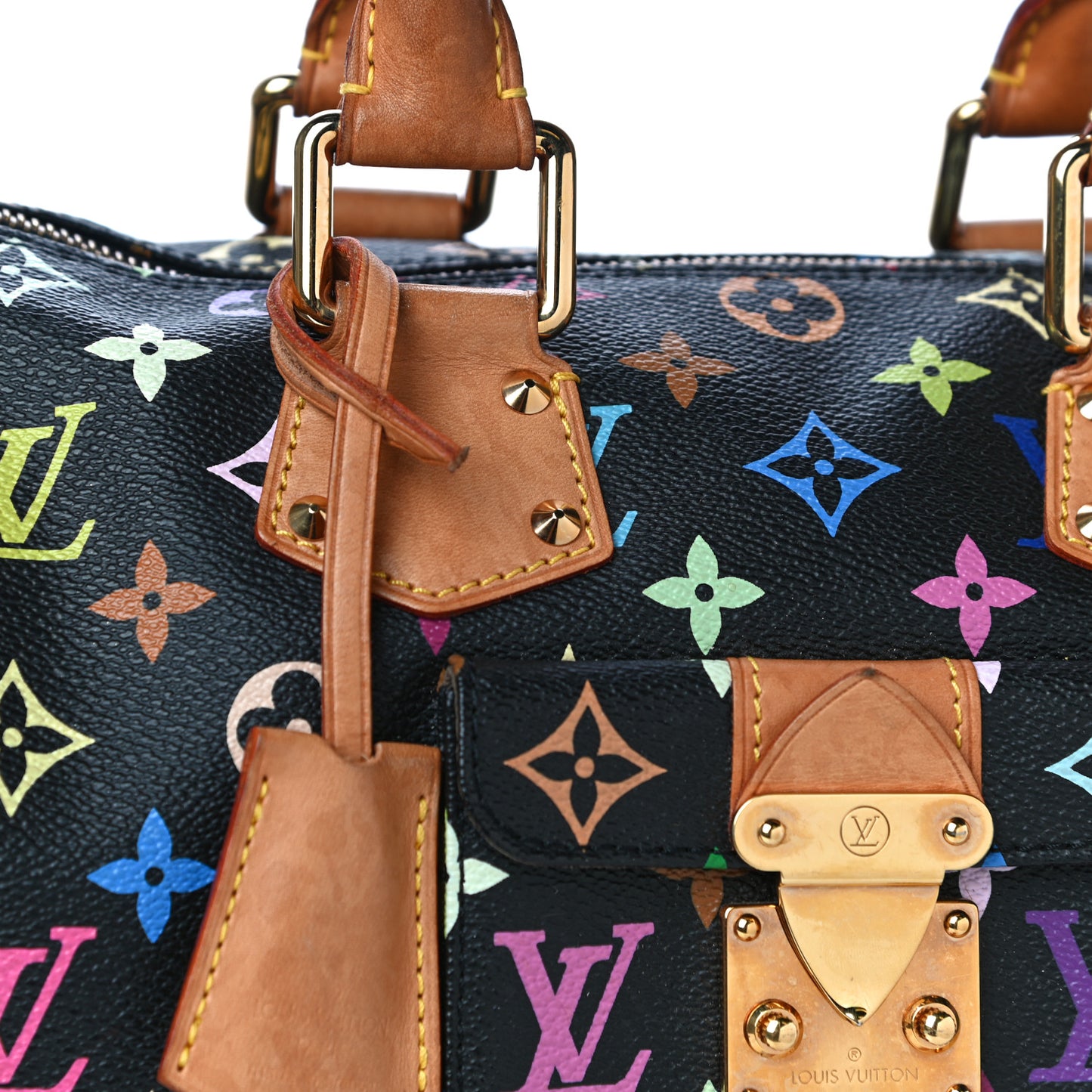 Monogram Multicolor Speedy 30 Black