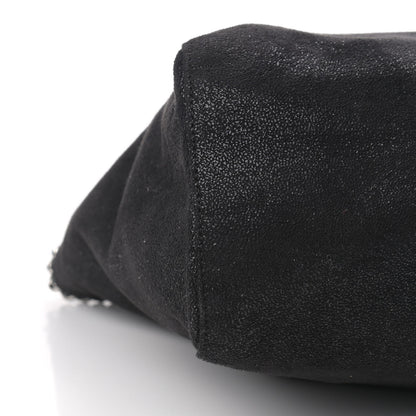 Stella McCartney Shaggy Deer Falabella East West Shopper Tote Black 8 of 11