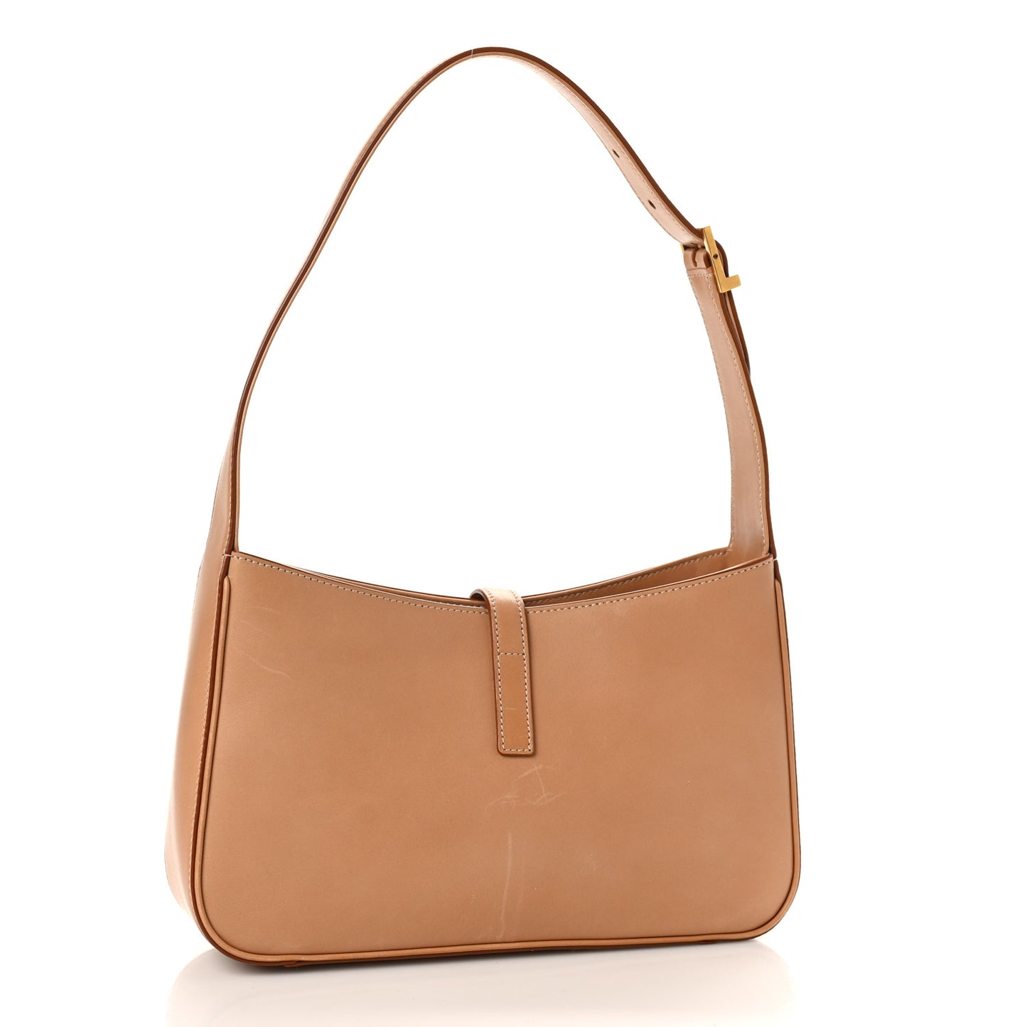 Smooth Calfskin Le 5 A 7 Hobo Brown