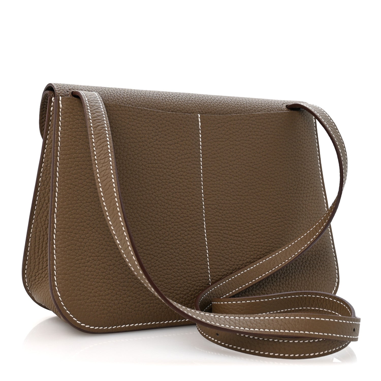 Hermes Taurillon Clemence Halzan 25 Etoupe 3 of 12
