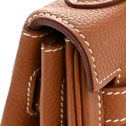 Hermes Togo Kelly Retourne 32 Gold 12 of 12