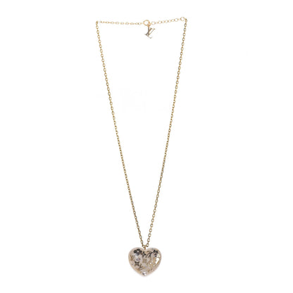 Louis Vuitton Inclusion Heart Necklace White 3 of 4