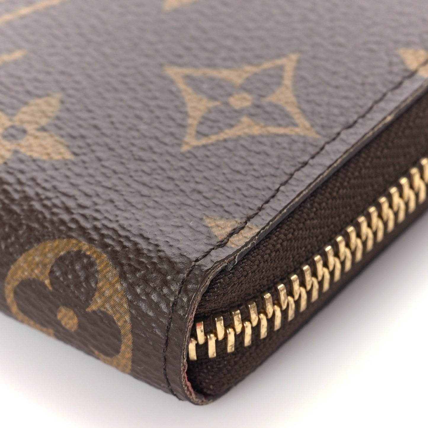 Monogram Clemence Wallet Fuchsia