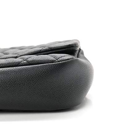 Chanel Caviar Quilted Jumbo Easy Flap Black 10 of 11