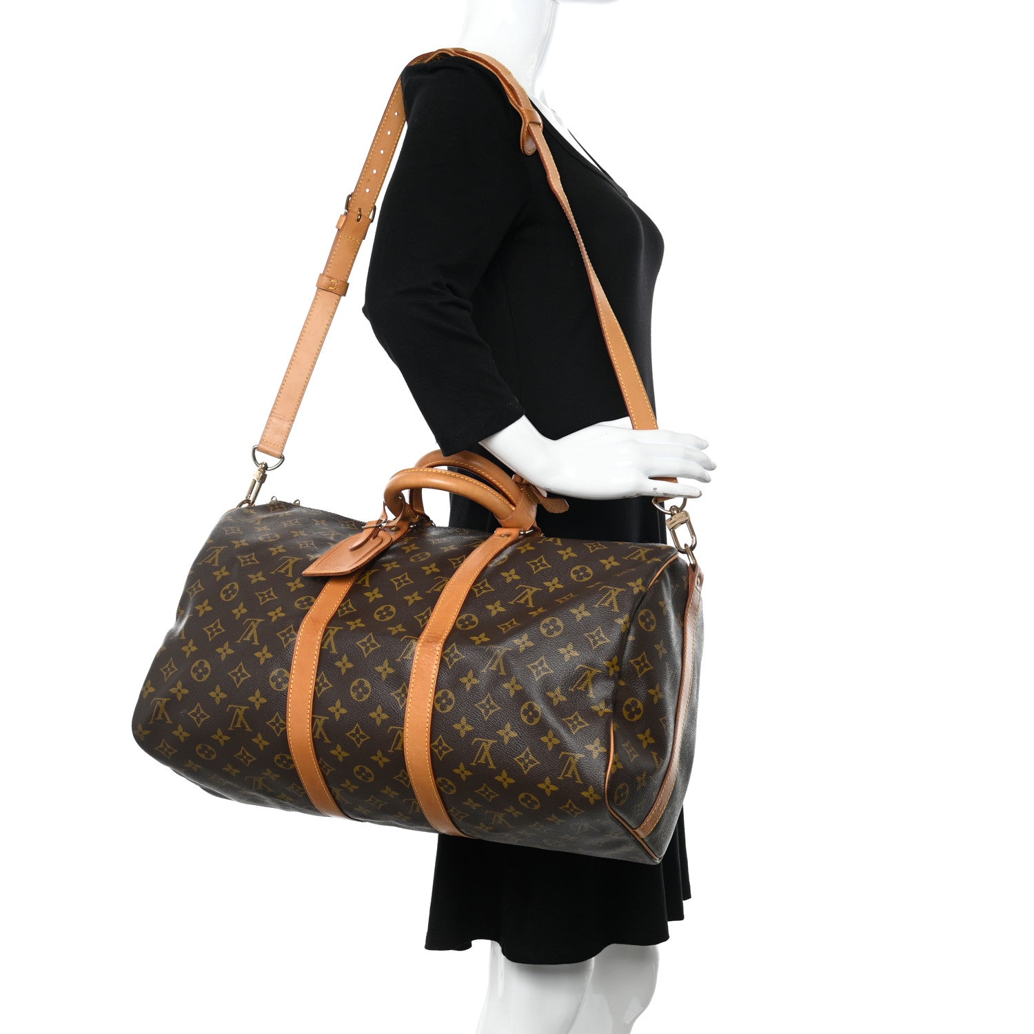 Louis Vuitton Monogram Keepall Bandouliere 45 2 of 13