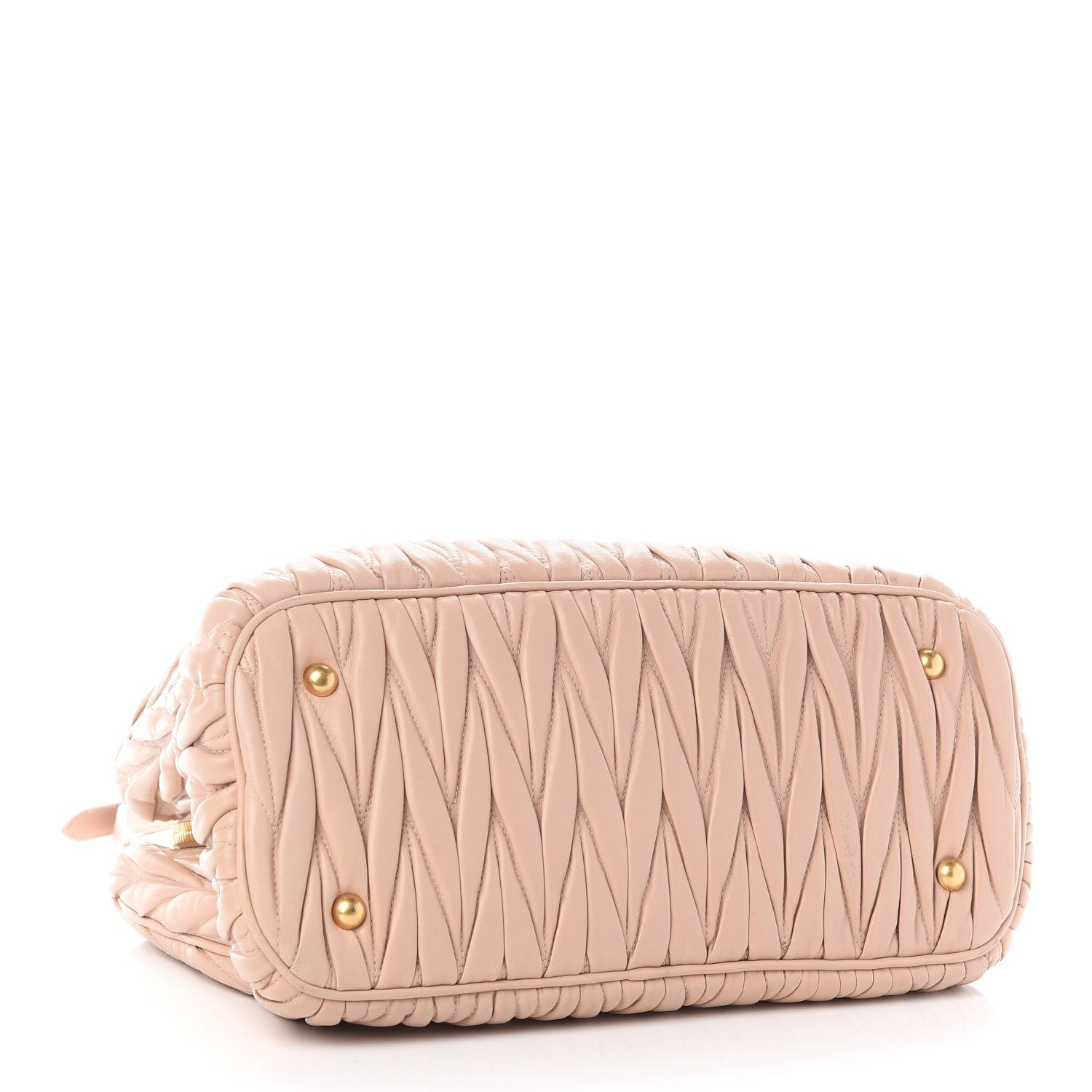 Miu Miu Nappa Matelasse Tote Cammeo 3 of 10