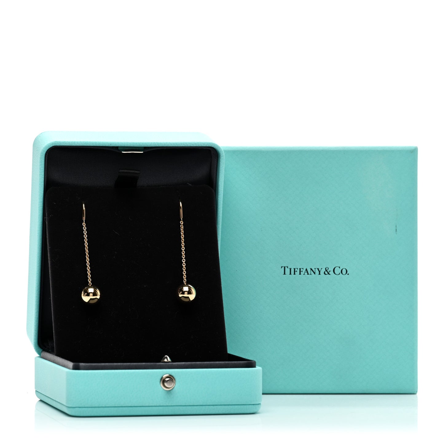 18K Yellow Gold 10mm HardWear Ball Hook Drop Earrings