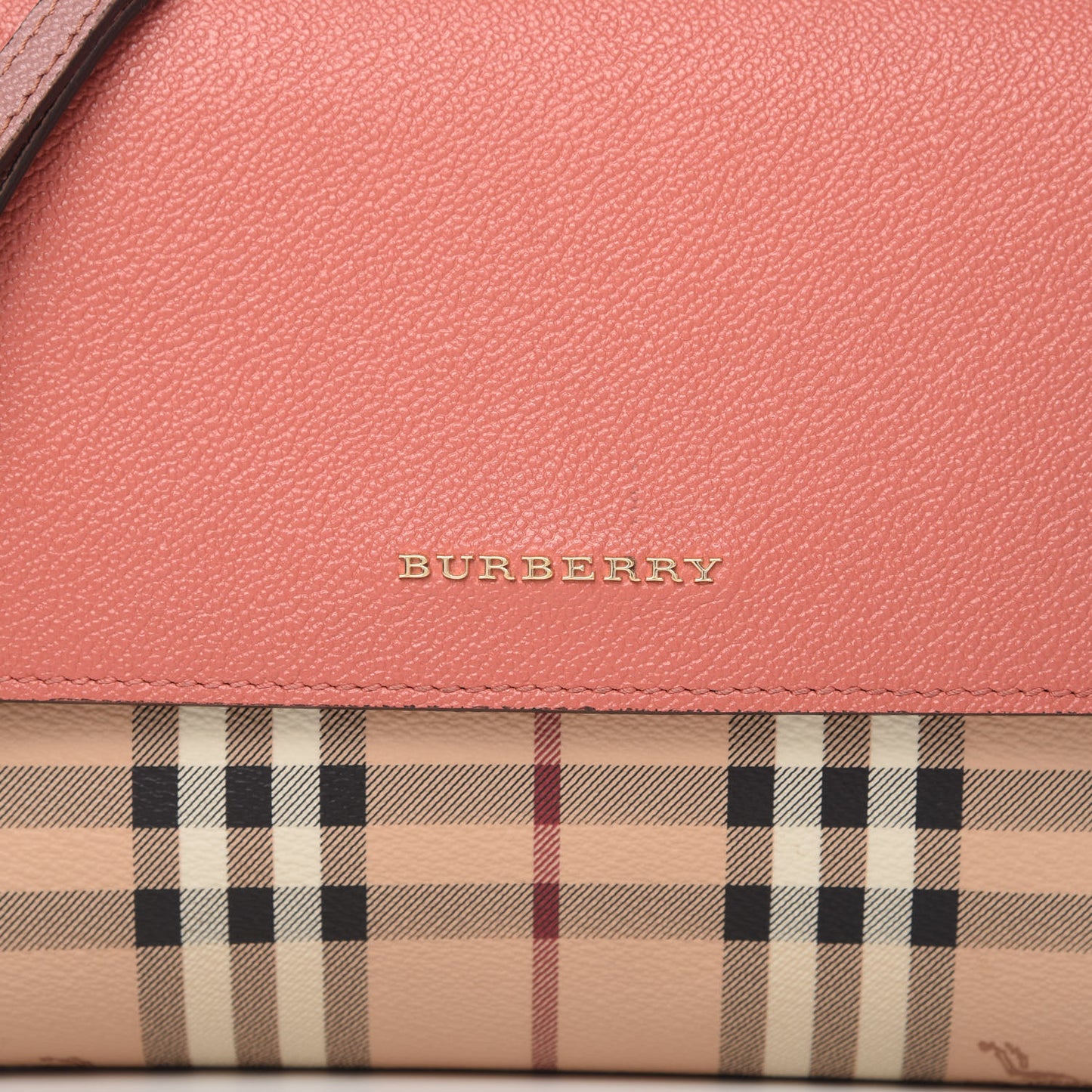 Derby Calfskin Haymarket Check Small Loxley Crossbody Cinnamon Red Multicolor