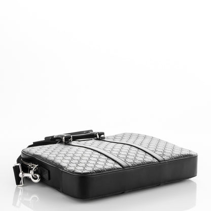 Gucci Guccissima Signature Briefcase Black 4 of 7