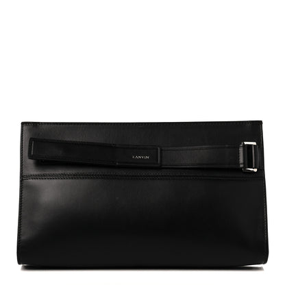 Lanvin Calfskin Regllisse Clutch Black 1 of 8