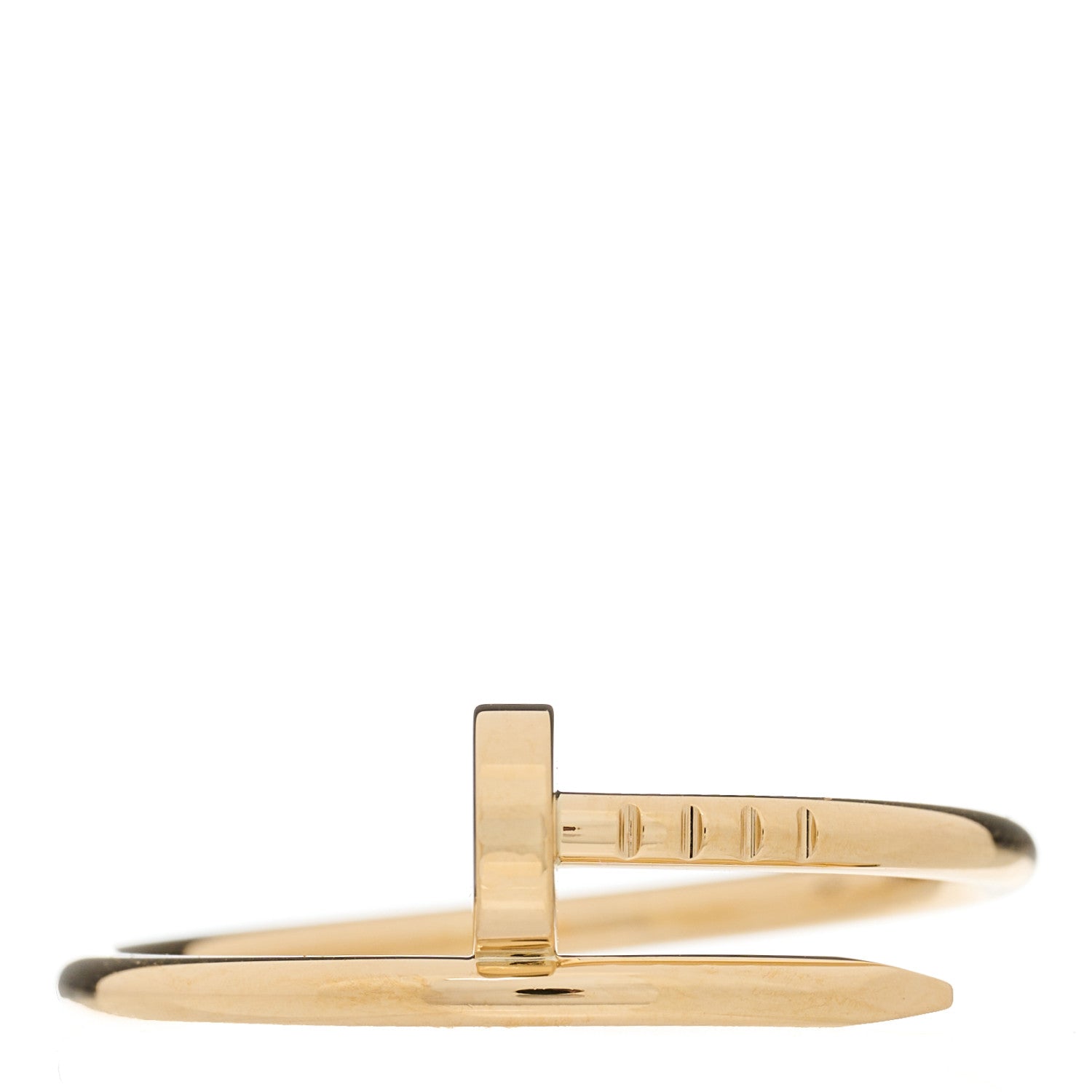 Cartier 18K Yellow Gold Small Juste Un Clou Ring 61 9.5 1 of 6