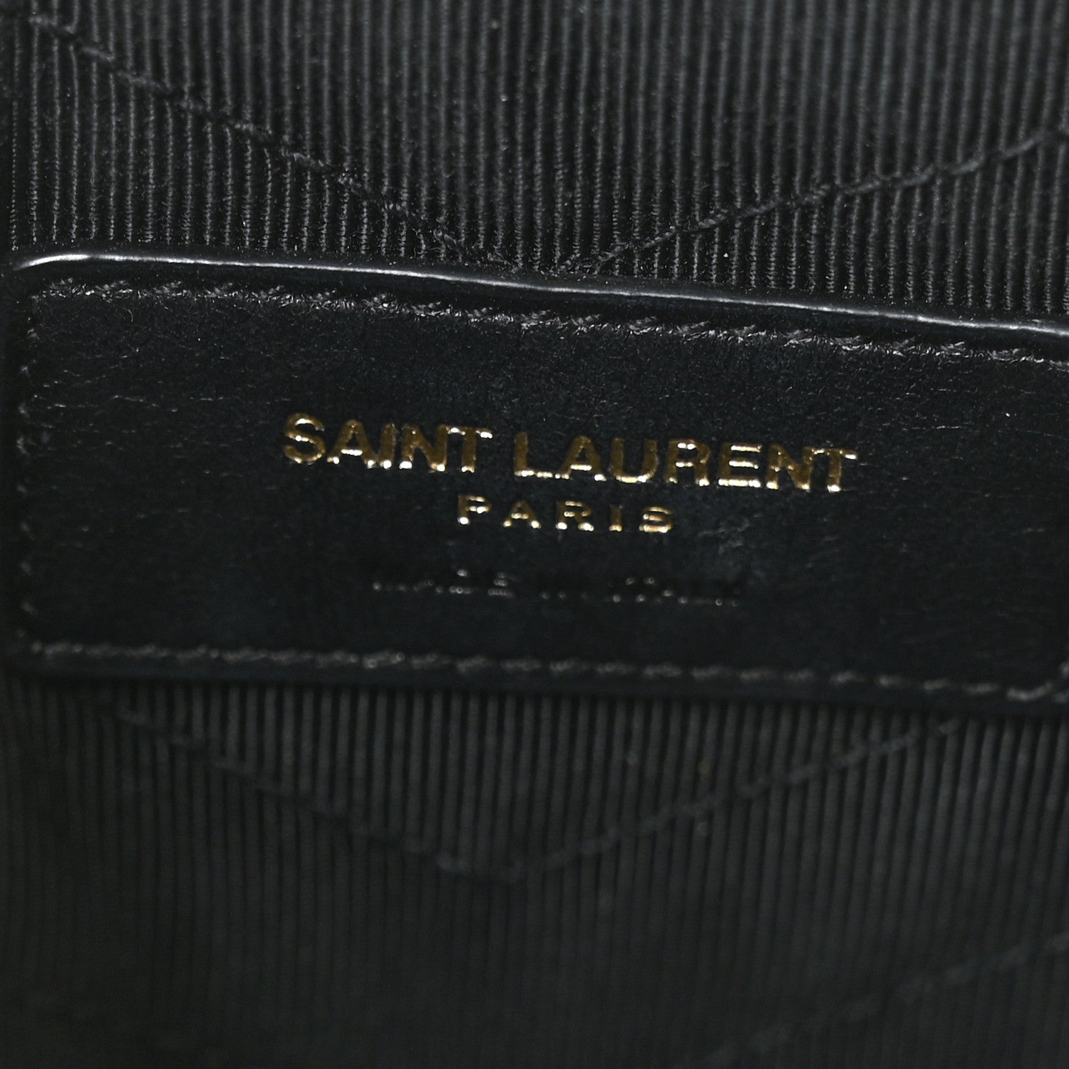 Saint Laurent Calfskin Matelasse Chevron Monogram A5 Wristlet Bubblegum 6 of 8