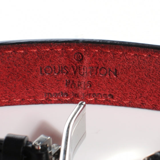 Louis Vuitton Mat Monogram Wish Bracelet Black 6 of 7