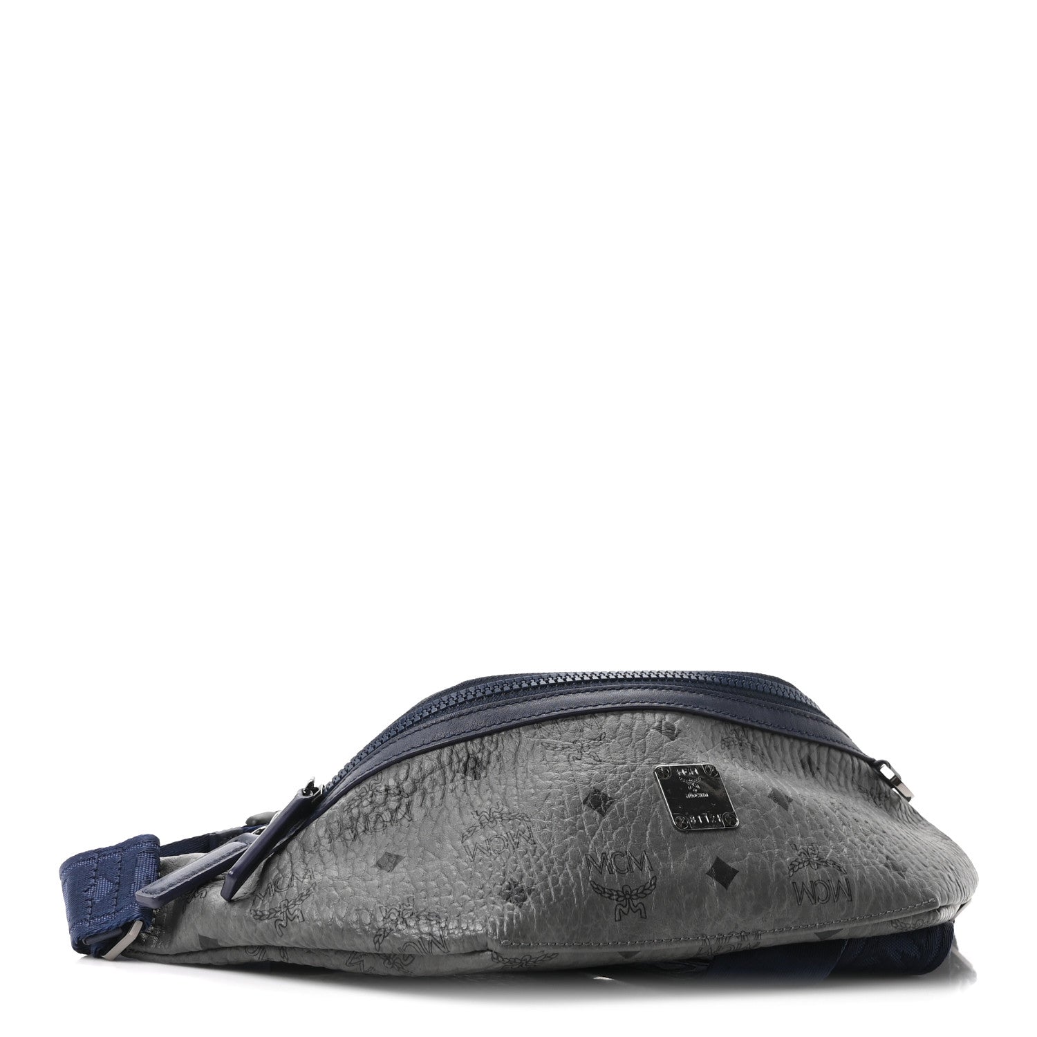 MCM Visetos Medium Belt Bag Phantom Grey 4 of 10