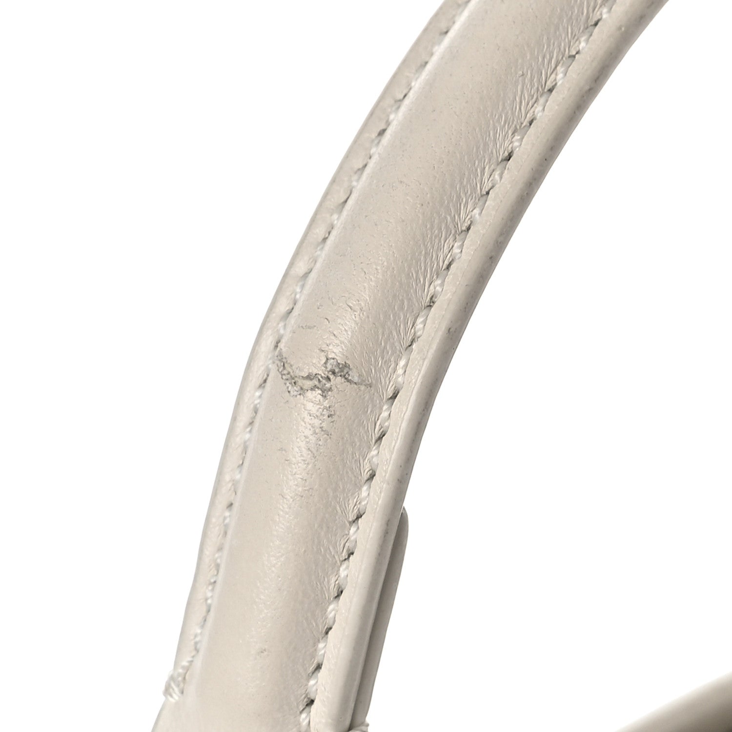 Fendi Nappa Lace Up Mini Peekaboo Iconic Satchel Bianco Carta 18 of 22