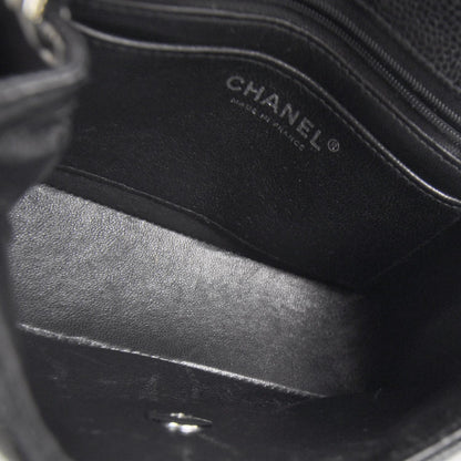 Chanel Caviar Quilted Mini Flap Black SHW 6 of 12