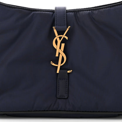Saint Laurent Econyl Nylon Le 5 A 7 Hobo Navy 8 of 12