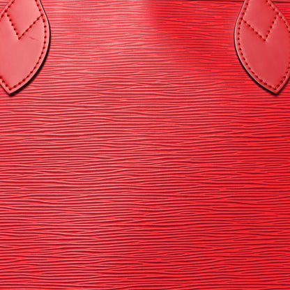 Louis Vuitton Epi Monogram Neverfull MM Castillan Red 8 of 11
