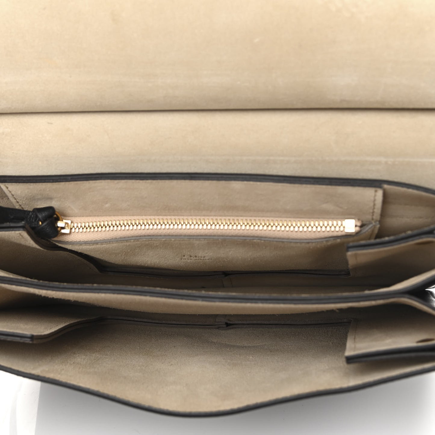Goatskin Medium Faye Shoulder Bag Black