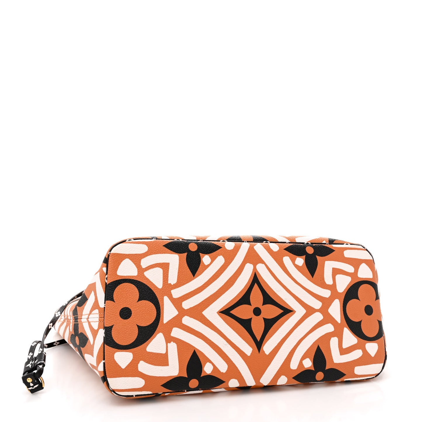 Monogram Giant Crafty Neverfull MM Creme Caramel