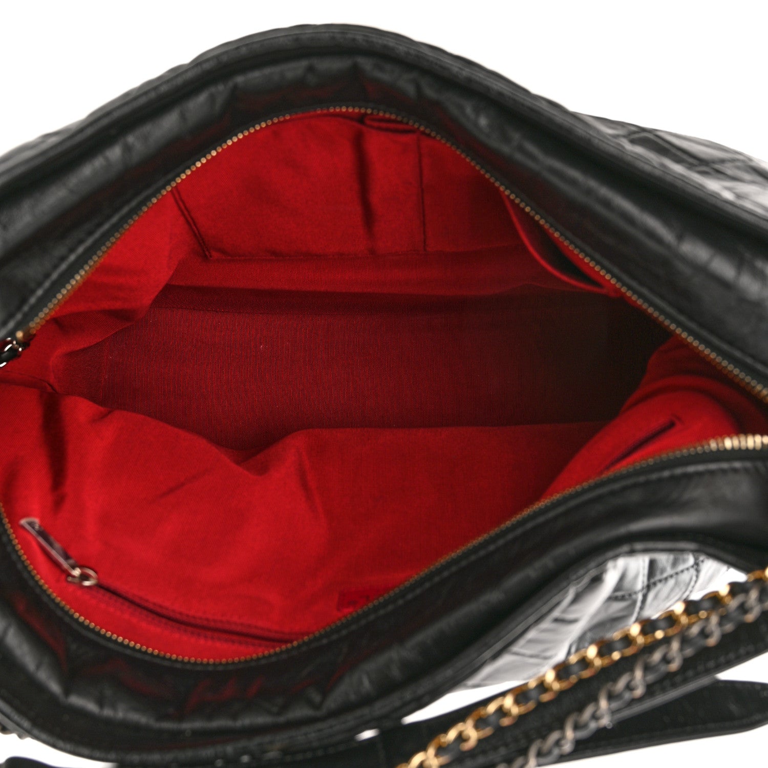 Chanel Aged Calfskin Quilted Maxi Gabrielle Hobo Black 5 of 11