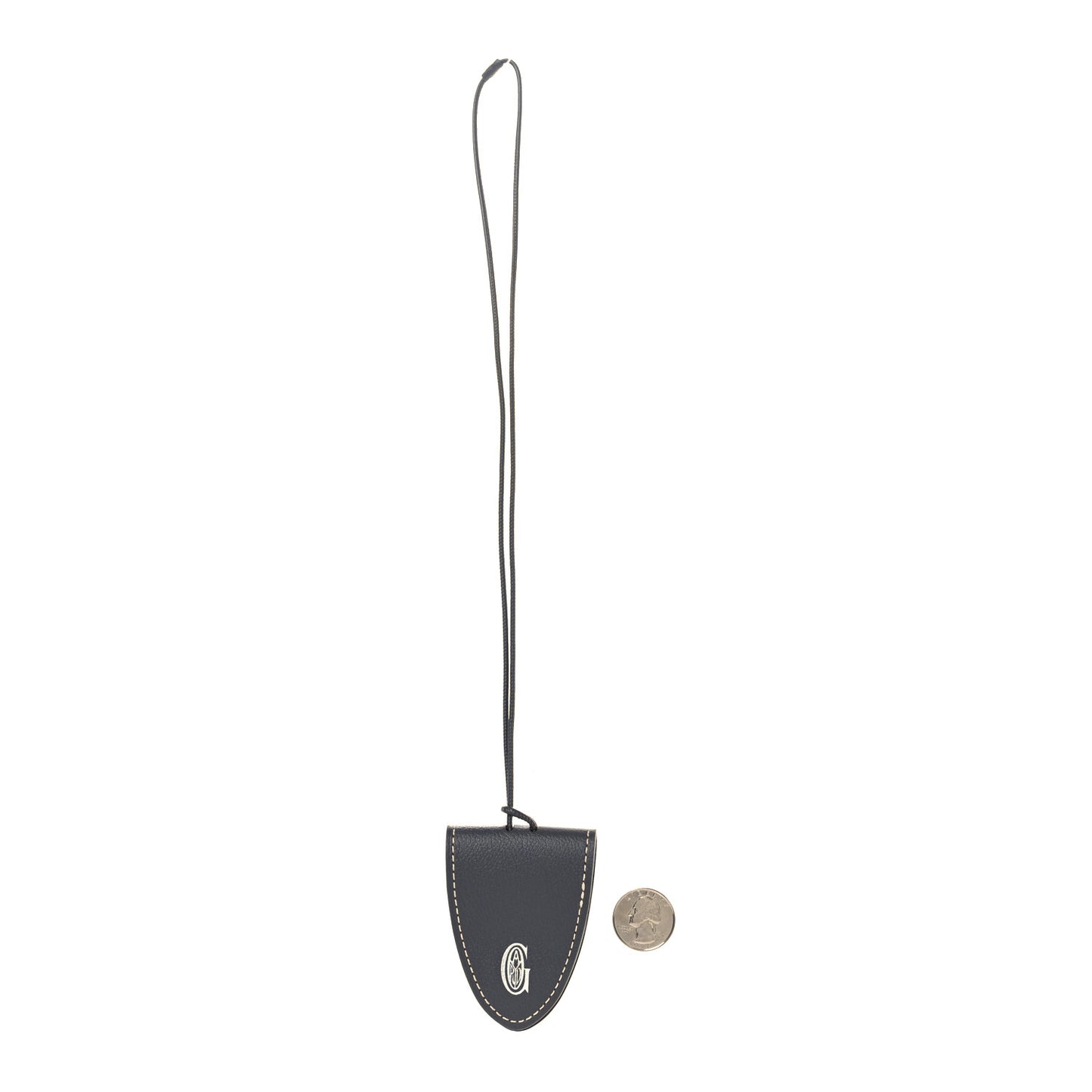 Calfskin Bag Clip Grey