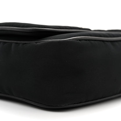 Alexander McQueen Nylon Graffiti Skull Small Crossbody Bag Black White 10 of 12