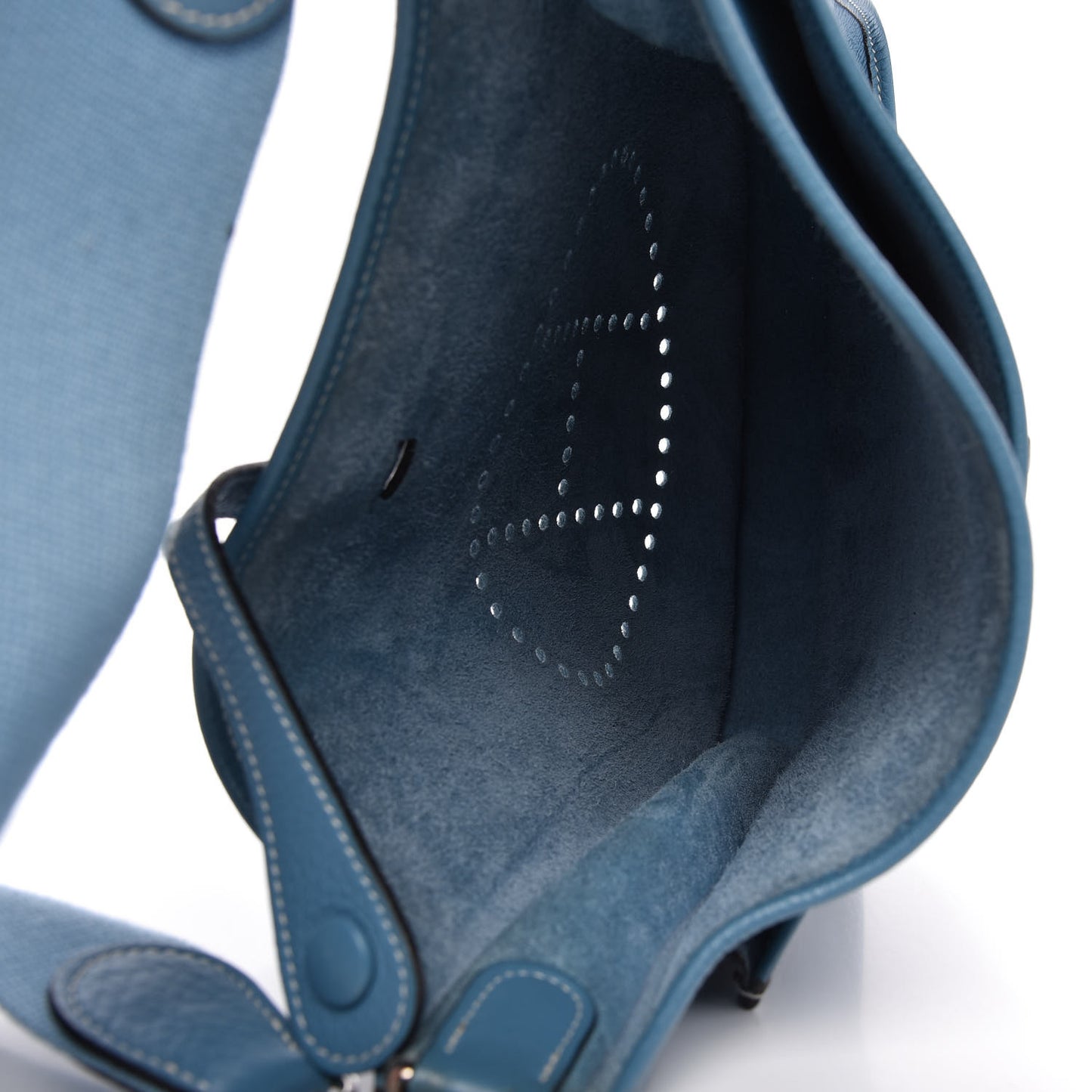 Taurillon Clemence Evelyne II PM Blue Jean