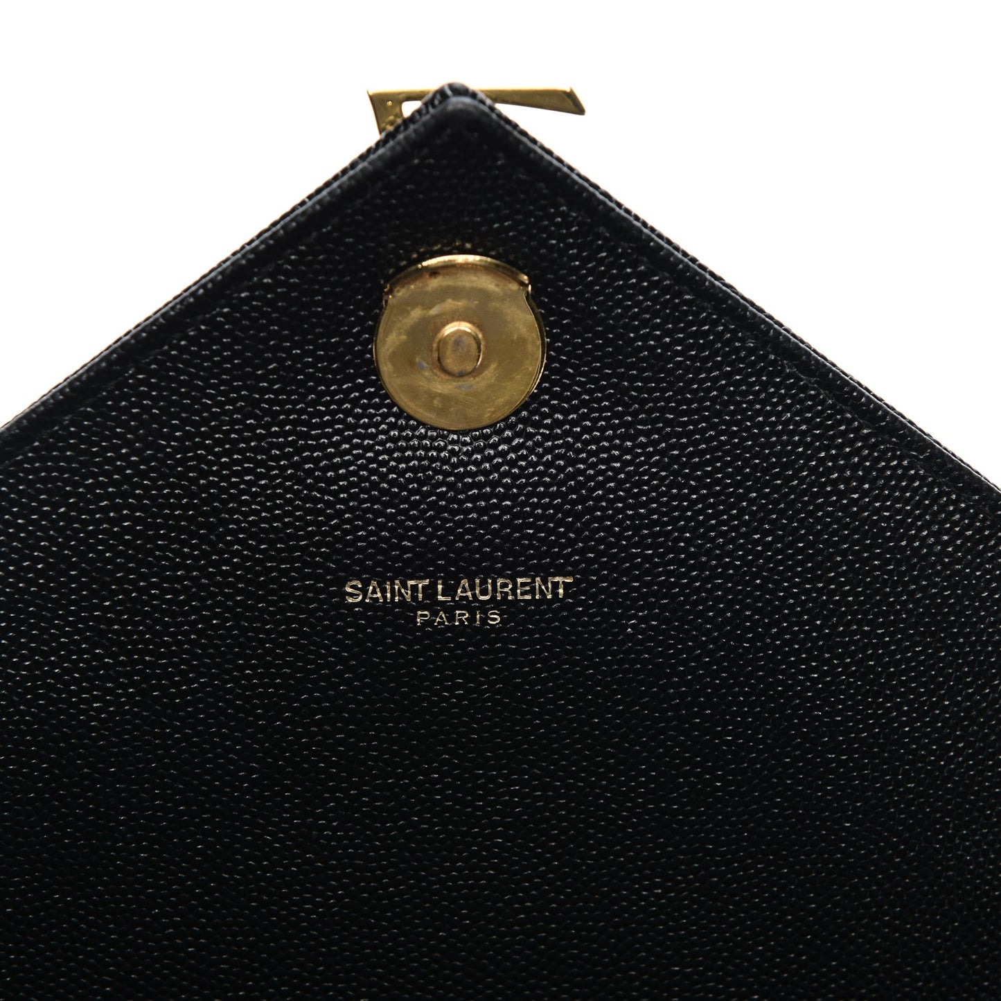 Grain De Poudre Matelasse Chevron Large Monogram Satchel Black