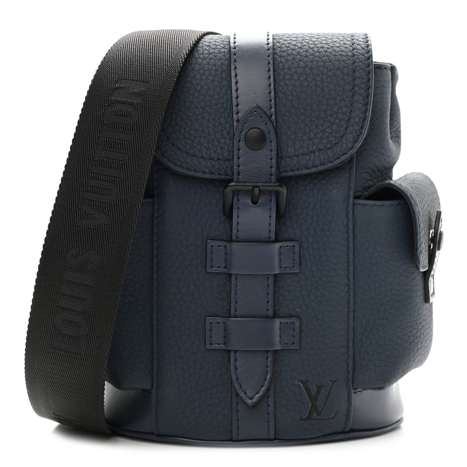 Louis Vuitton Taurillon Christopher XS Backpack Bleu Marine 1 of 7
