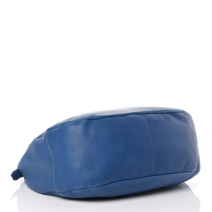 Prada Vitello Daino Hobo Cobalto 4 of 8