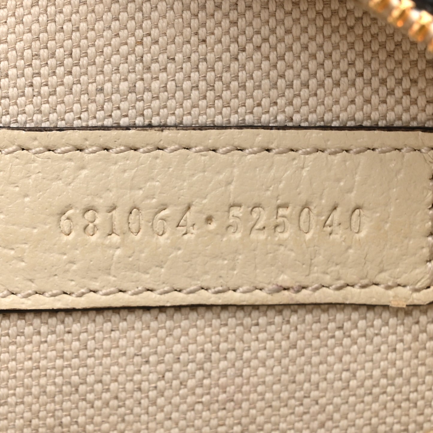 GG Supreme Monogram Textured Calfskin Web Small Ophidia Camera Bag Beige Ebony Mystic White