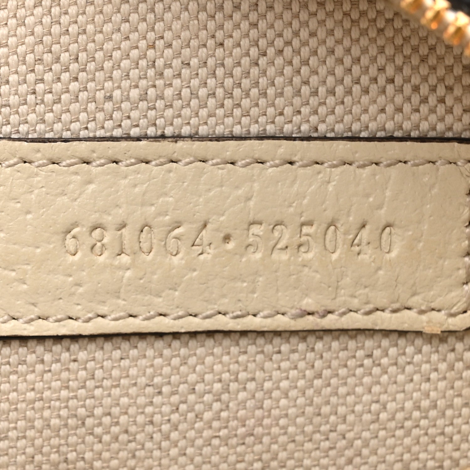 Gucci GG Supreme Monogram Textured Calfskin Web Small Ophidia Camera Bag Beige Ebony Mystic White 7 of 16