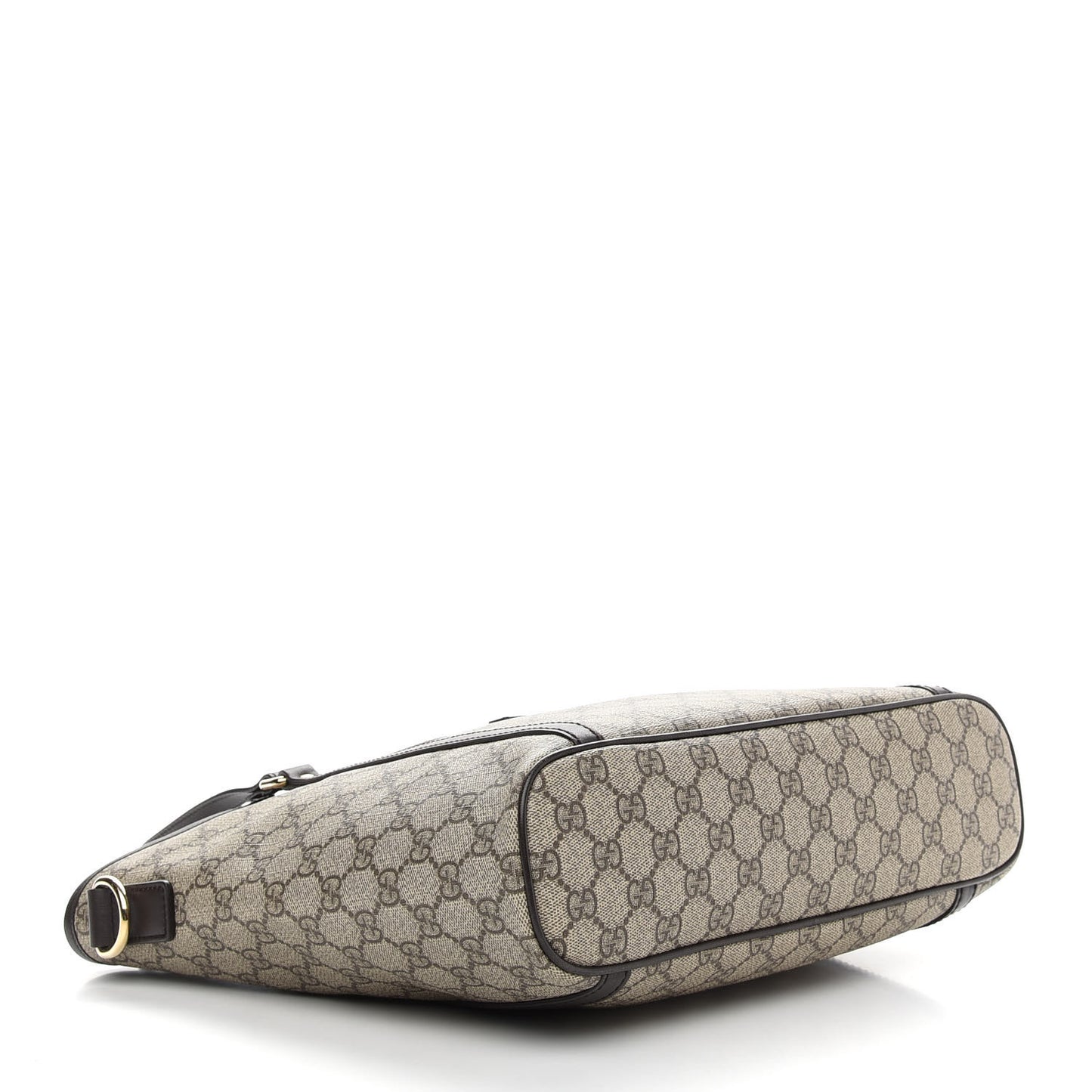 GG Supreme Monogram Medium Joy Tote Dark Brown
