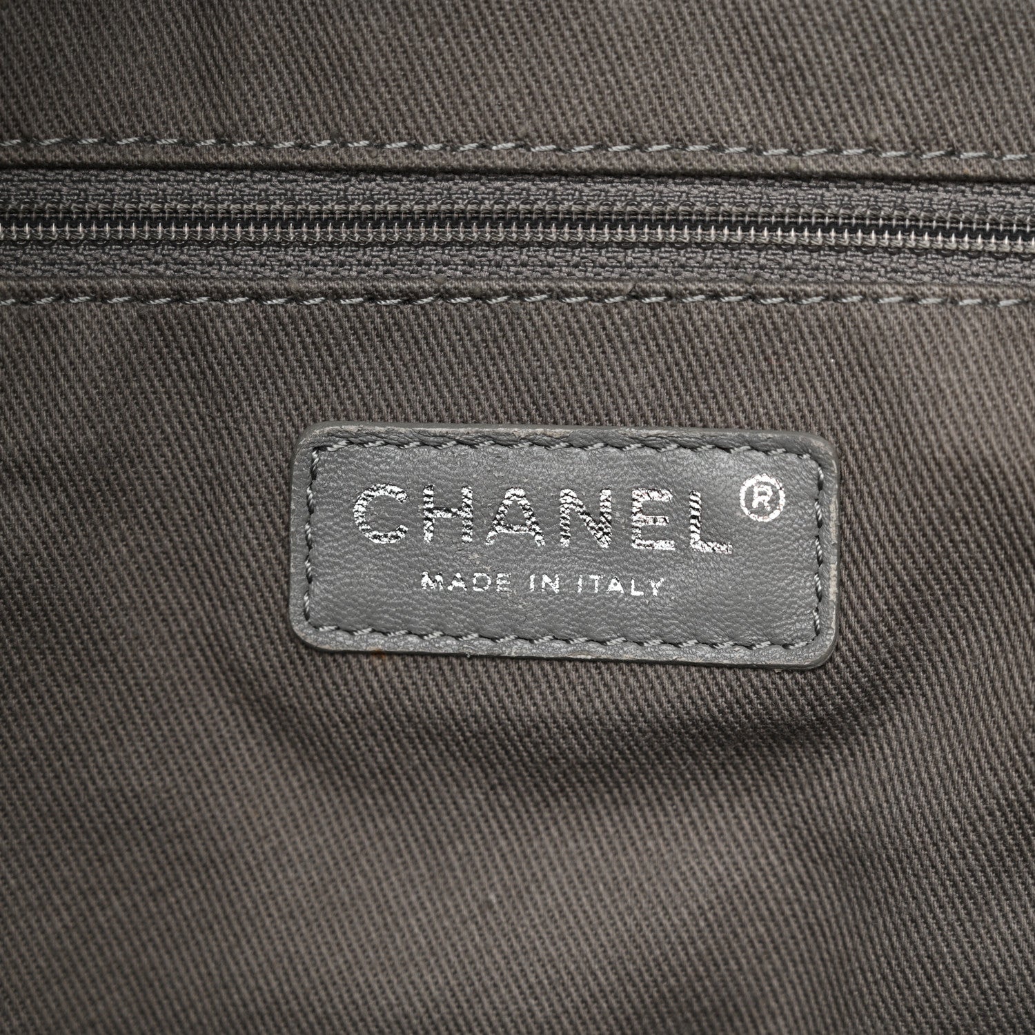 Chanel Graffiti Printed Canvas Medium Backpack Black 6 of 17