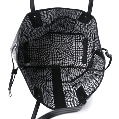 MCM Visetos Medium Reversible Shopper Tote Black 7 of 14