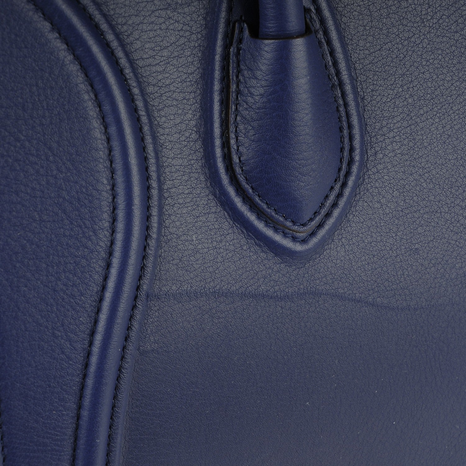Celine Supple Calfskin Medium Phantom Luggage Indigo 8 of 9