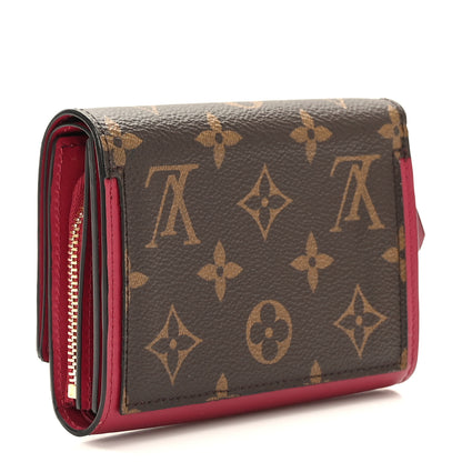 Louis Vuitton Monogram Flore Compact Wallet Fuchsia 3 of 8