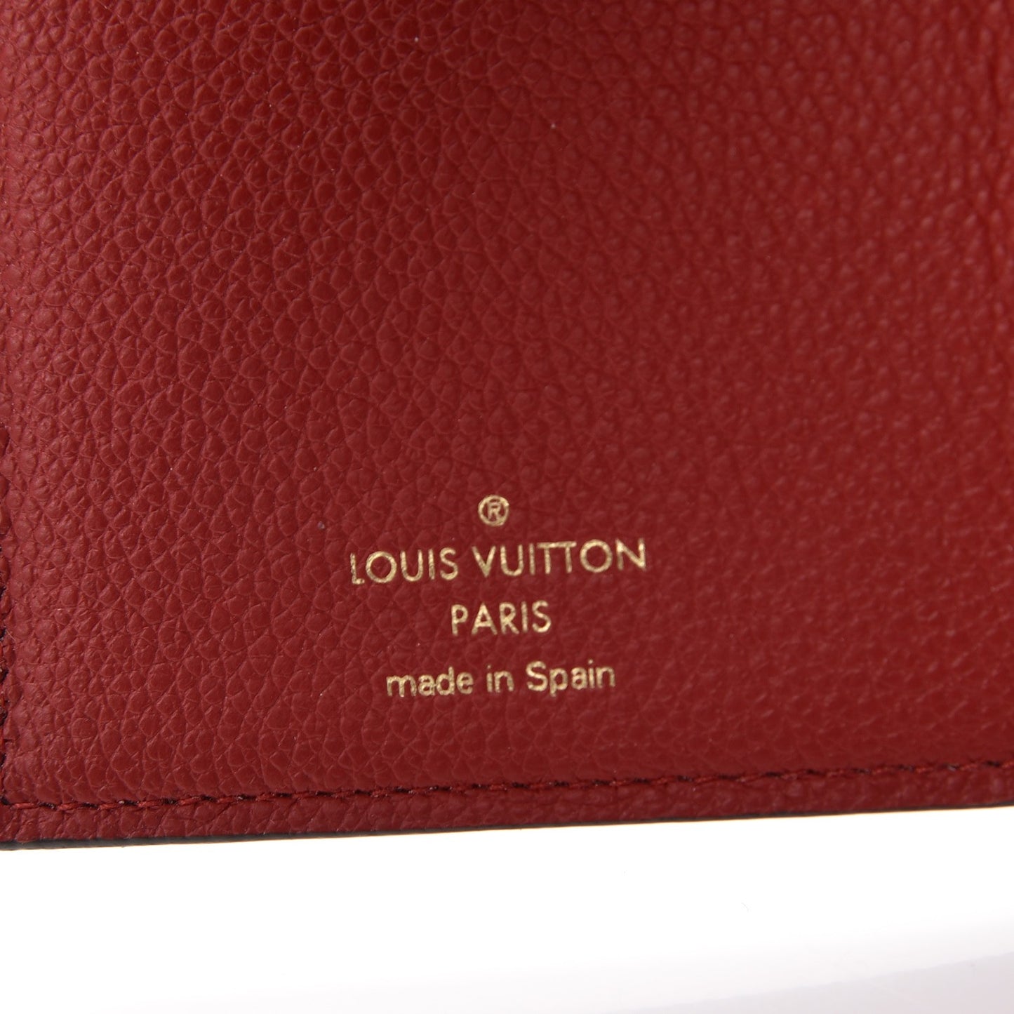 Monogram Pallas Compact Wallet Cherry