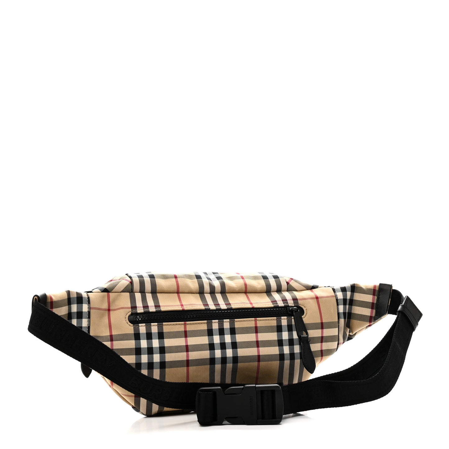 Nylon Vintage Check Medium Sonny Bum Bag Archive Beige Black