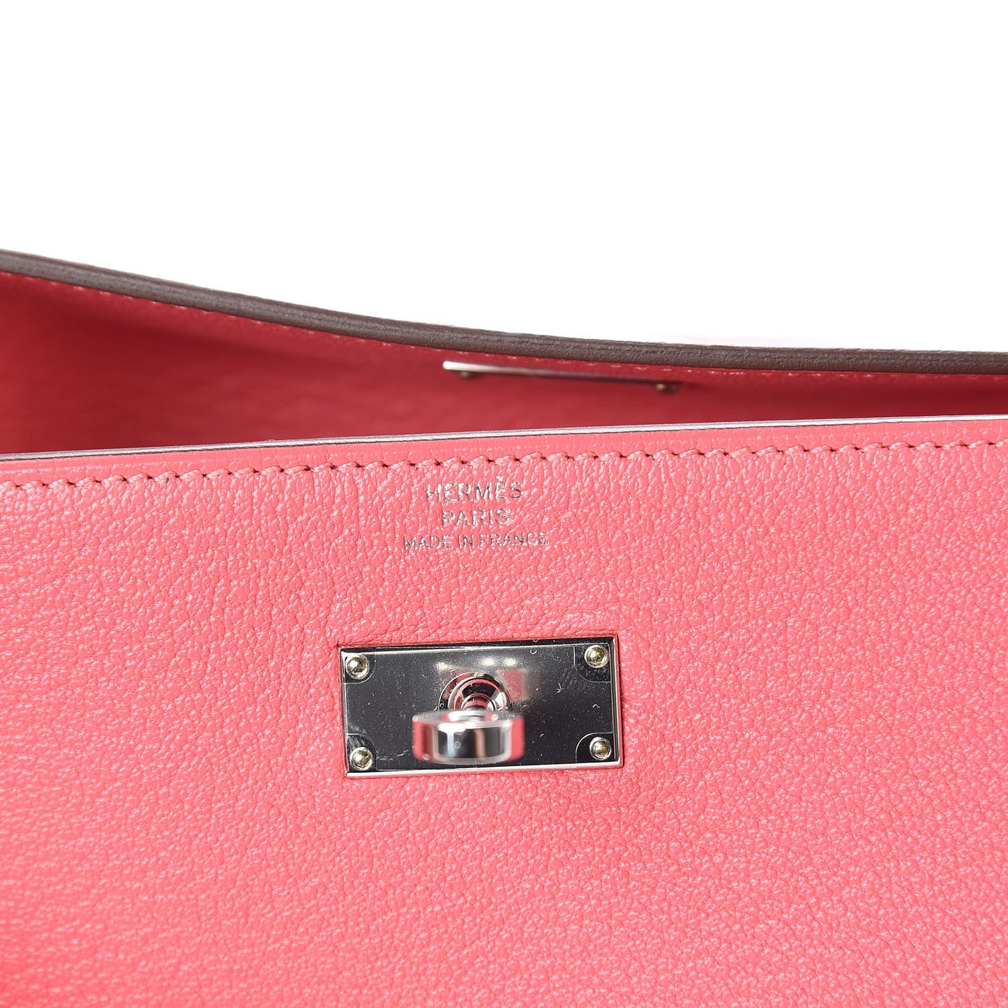 Chevre Mysore Kelly Longue Wallet Rose Lipstick