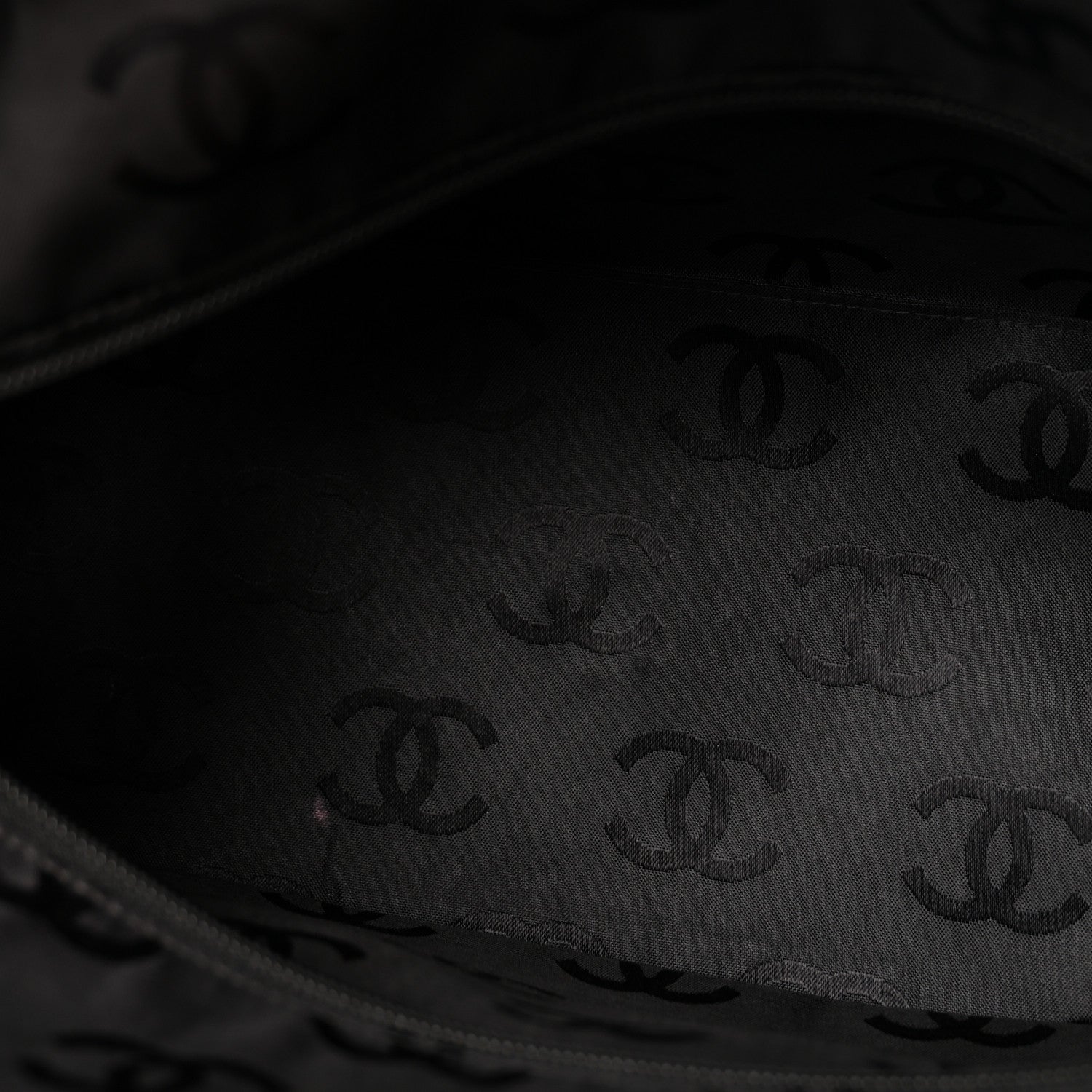 Chanel Calfskin Quilted Large Cambon Tote Beige Black 5 of 13