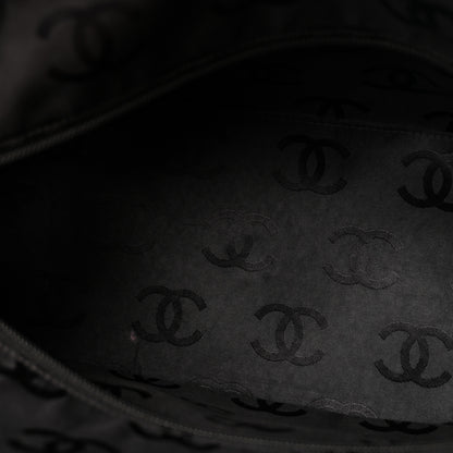 Chanel Calfskin Quilted Large Cambon Tote Beige Black 5 of 13