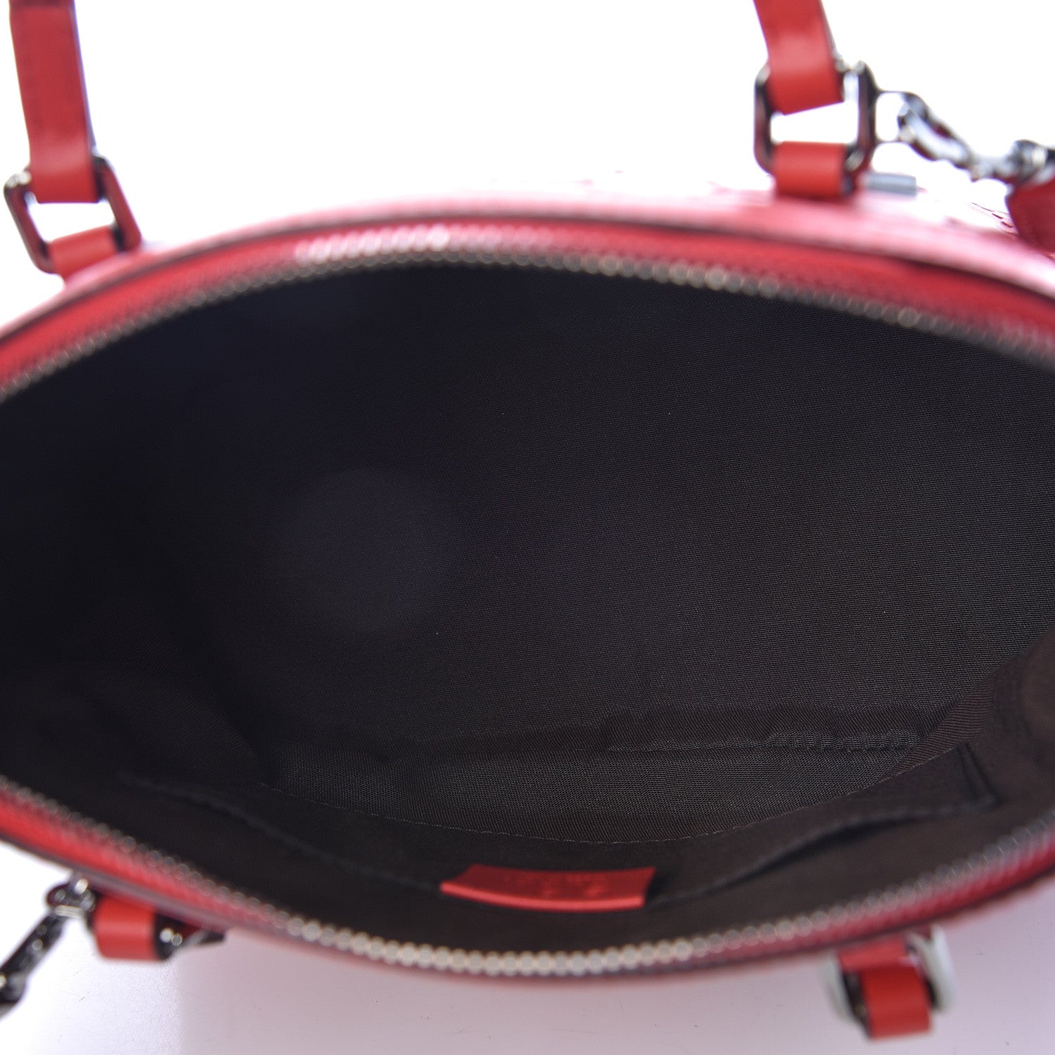 Gucci Guccissima Mini Dome Bag Red 5 of 10
