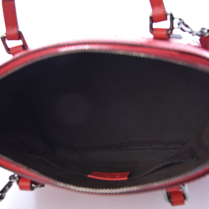 Gucci Guccissima Mini Dome Bag Red 5 of 10