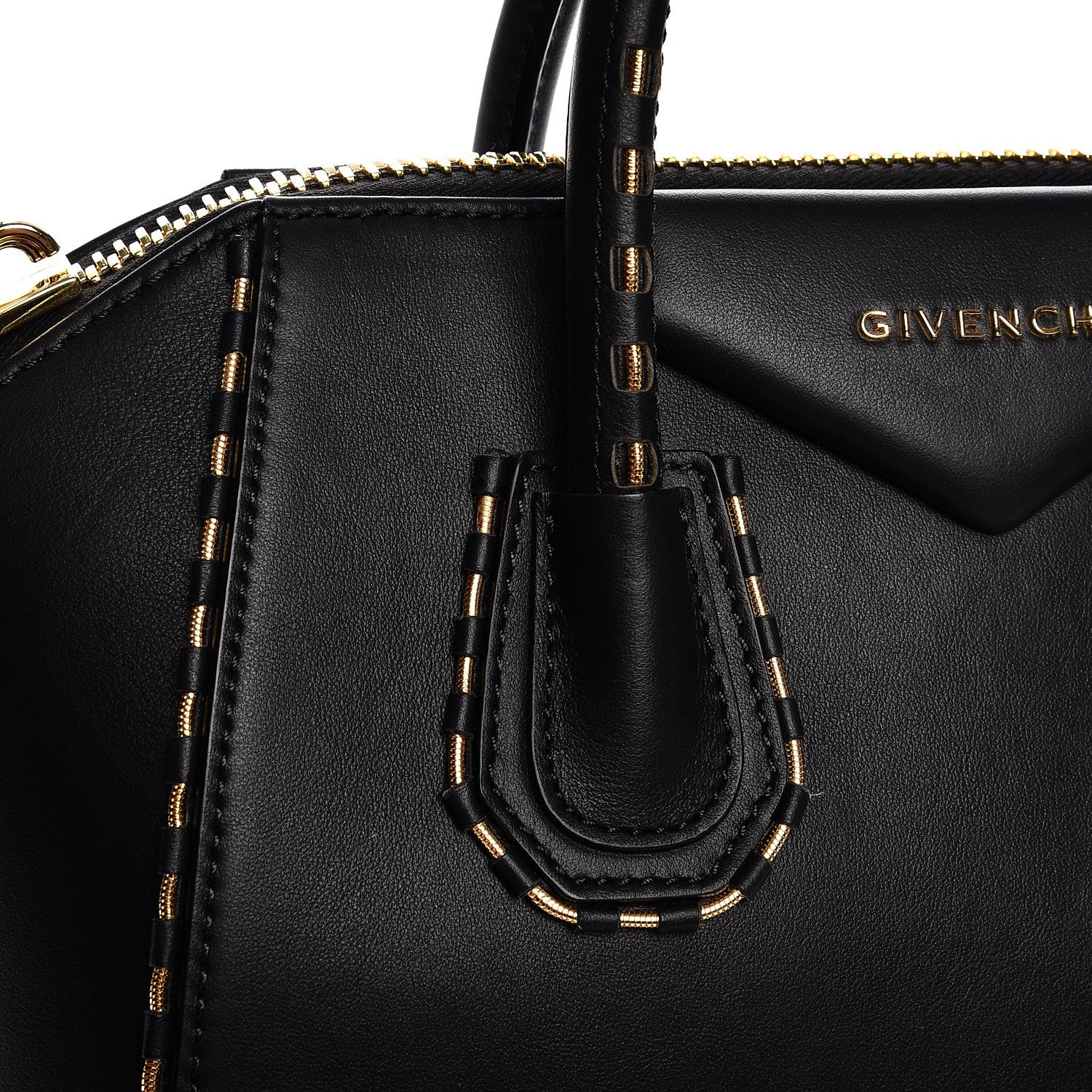 Givenchy Calfskin Chain Detail Small Antigona Black 9 of 12