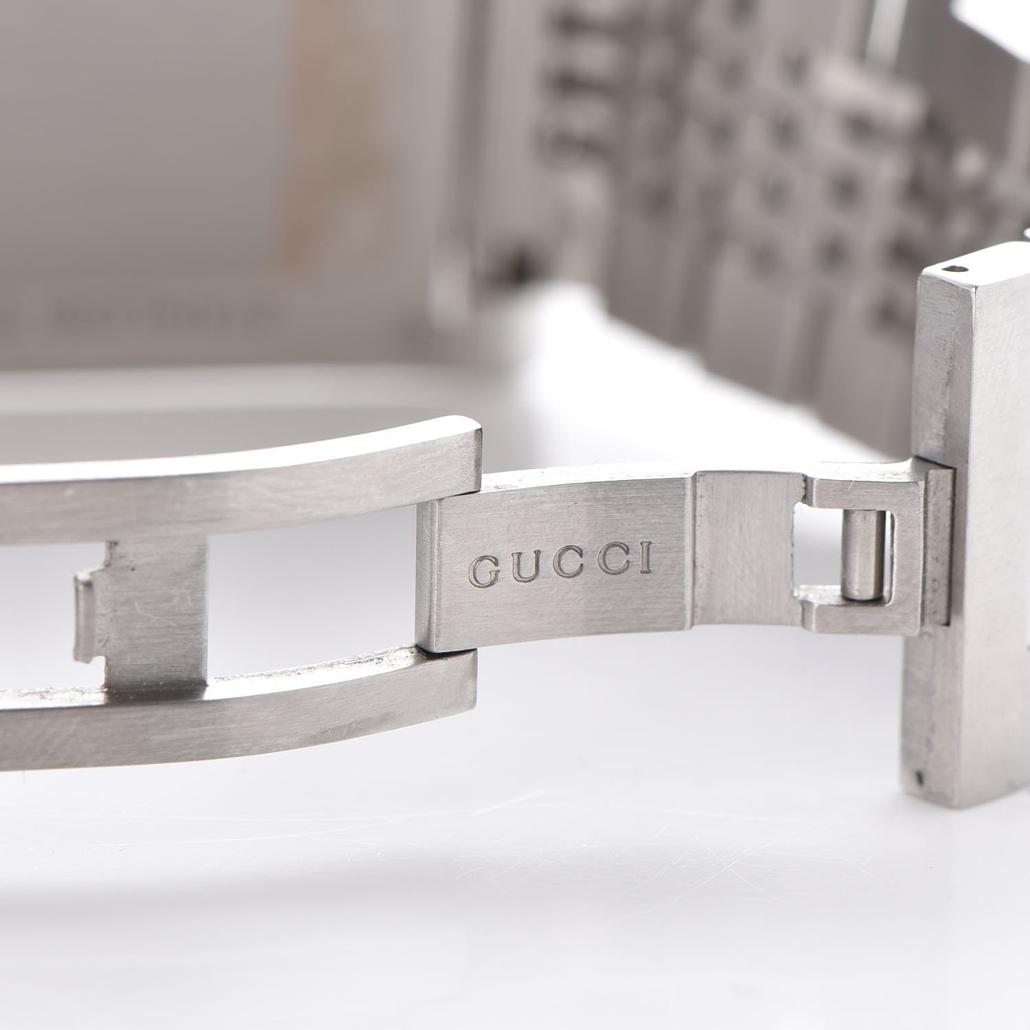 Gucci Stainless Steel 32mm G-Timeless Rectangle Quartz Watch 8 of 10