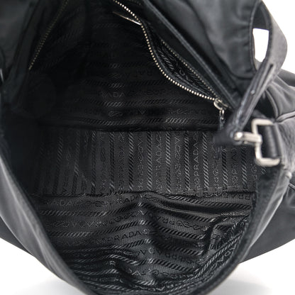 Prada Tessuto Nylon Daino Shoulder Bag Black 4 of 8